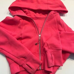 Lululemon Women’s Pink/Red Hoodie